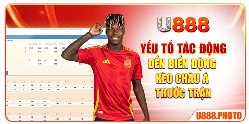 Yếu tố tác động đến biến động kèo châu Á trước trận